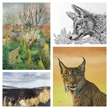 Tradition drawings and paintings in the UK Artists Exhibition 2025